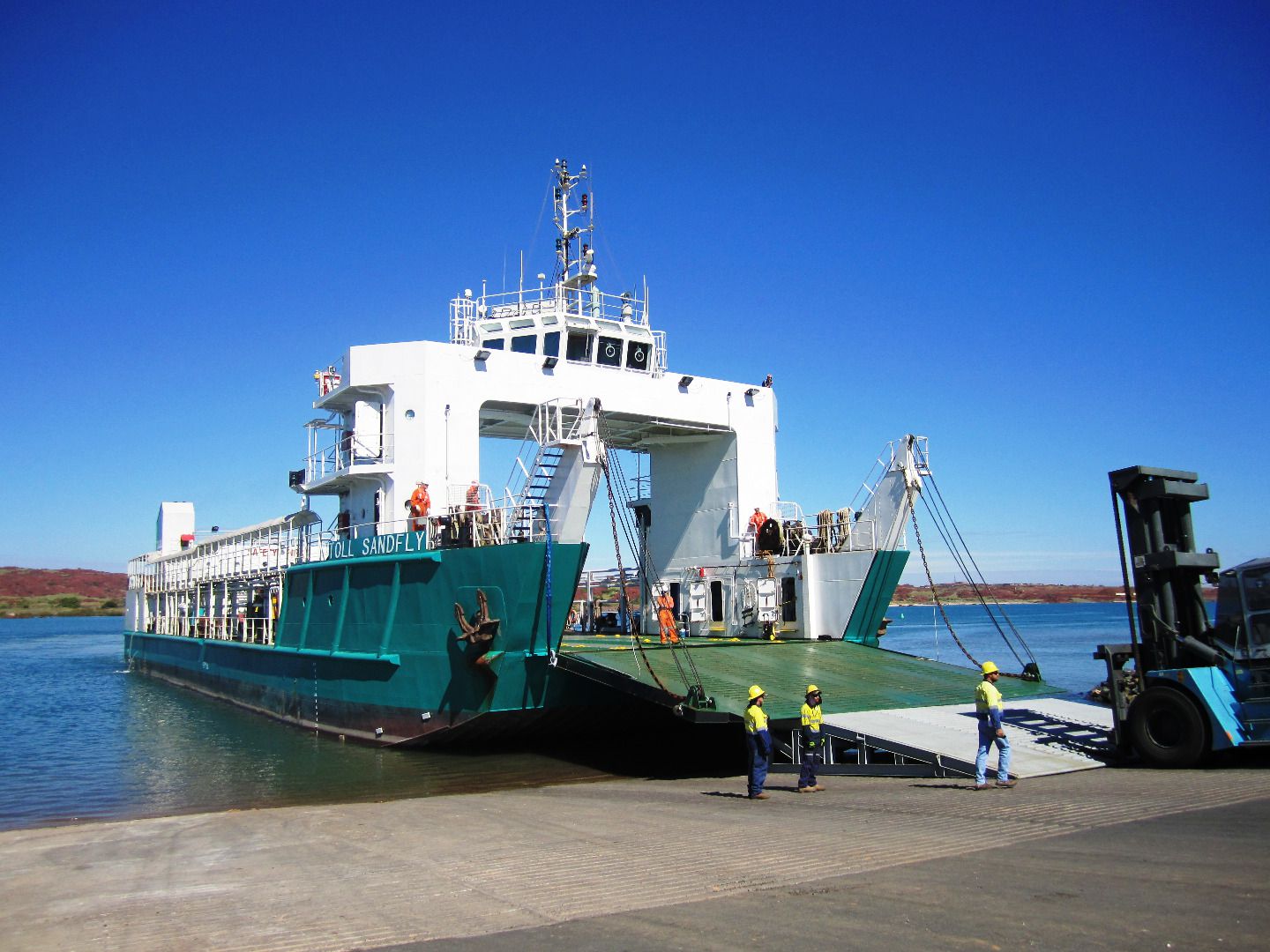 Toll Sandfly Commissioning